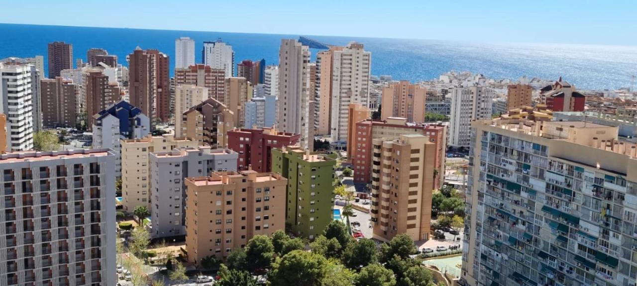 Ferienwohnung Panoramic View Benidorm Exterior foto
