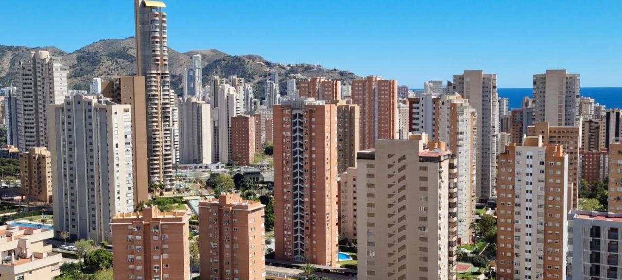 Ferienwohnung Panoramic View Benidorm Exterior foto